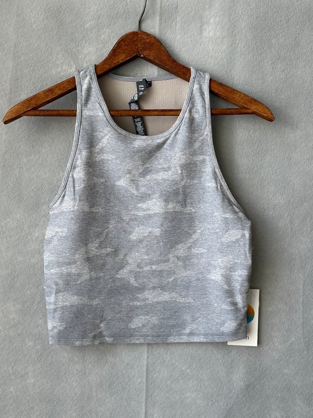 Vuori Elevation Plyo Tank Top Womens XS, S, M, L Gray Camo VW1004 Activewear